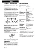 Предварительный просмотр 36 страницы Aiwa CSD-EL50 Operating Instructions Manual