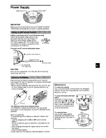 Предварительный просмотр 3 страницы Aiwa CSD-ES155 Operating Instructions Manual