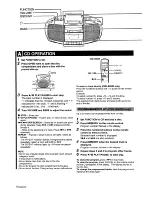 Предварительный просмотр 4 страницы Aiwa CSD-ES225 Operating Instructions Manual