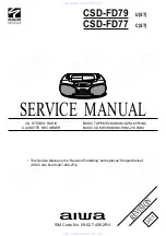 Aiwa CSD-FD77 Service Manual preview