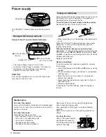 Предварительный просмотр 4 страницы Aiwa CSD-FD88 Operating Instructions Manual