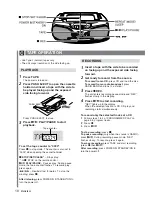 Предварительный просмотр 10 страницы Aiwa CSD-FD88 Operating Instructions Manual