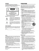 Предварительный просмотр 2 страницы Aiwa CSD-MD5 Operating Instructions Manual