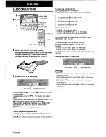 Предварительный просмотр 6 страницы Aiwa CSD-MD5 Operating Instructions Manual