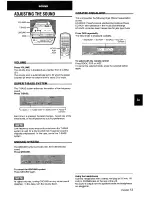 Предварительный просмотр 13 страницы Aiwa CSD-MD5 Operating Instructions Manual