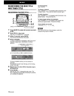 Предварительный просмотр 18 страницы Aiwa CSD-MD5 Operating Instructions Manual