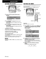 Предварительный просмотр 22 страницы Aiwa CSD-MD5 Operating Instructions Manual