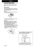 Предварительный просмотр 24 страницы Aiwa CSD-MD5 Operating Instructions Manual