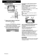 Предварительный просмотр 62 страницы Aiwa CSD-MD5 Operating Instructions Manual