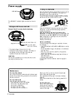 Предварительный просмотр 4 страницы Aiwa CSD-TD39 Operating Instructions Manual