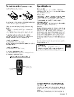 Предварительный просмотр 5 страницы Aiwa CSD-TD39 Operating Instructions Manual