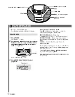 Предварительный просмотр 10 страницы Aiwa CSD-TD39 Operating Instructions Manual