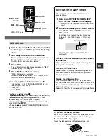 Предварительный просмотр 11 страницы Aiwa CSD-TD39 Operating Instructions Manual