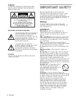 Preview for 2 page of Aiwa CSD-TD55 Operating Instructions Manual