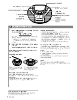 Preview for 6 page of Aiwa CSD-TD55 Operating Instructions Manual