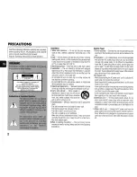 Предварительный просмотр 2 страницы Aiwa CX-G3 Operating Instructions Manual