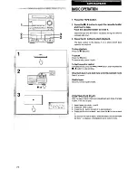 Предварительный просмотр 21 страницы Aiwa CX-N2700u Operating Instructions Manual