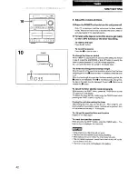 Предварительный просмотр 39 страницы Aiwa CX-N2700u Operating Instructions Manual