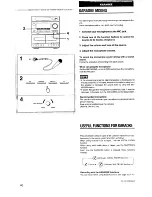 Предварительный просмотр 43 страницы Aiwa CX-N2700u Operating Instructions Manual