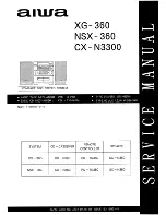 Aiwa CX-N3300 Service Manual предпросмотр