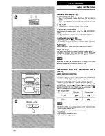 Preview for 40 page of Aiwa CX-N3900 U Operating Instructions Manual