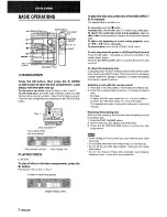 Предварительный просмотр 10 страницы Aiwa CX-NA202 Operating Instructions Manual