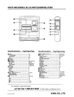 Предварительный просмотр 64 страницы Aiwa CX-NA202 Operating Instructions Manual