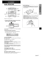 Preview for 9 page of Aiwa CX-NA30 Operating Instructions Manual