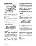 Preview for 14 page of Aiwa CX-NA30 Operating Instructions Manual