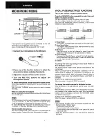 Preview for 16 page of Aiwa CX-NA30 Operating Instructions Manual