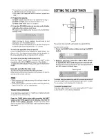 Preview for 19 page of Aiwa CX-NA30 Operating Instructions Manual