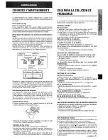 Preview for 43 page of Aiwa CX-NA30 Operating Instructions Manual