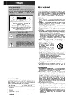 Preview for 46 page of Aiwa CX-NA30 Operating Instructions Manual