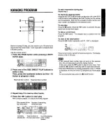 Предварительный просмотр 19 страницы Aiwa CX-NA50 Operating Instructions Manual