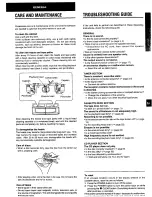 Предварительный просмотр 23 страницы Aiwa CX-NA50 Operating Instructions Manual