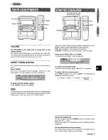 Preview for 9 page of Aiwa CX-NA555 Operating Instructions Manual