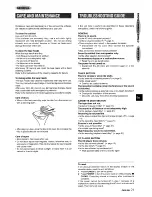 Preview for 21 page of Aiwa CX-NA555 Operating Instructions Manual