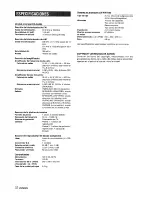 Preview for 43 page of Aiwa CX-NA555 Operating Instructions Manual