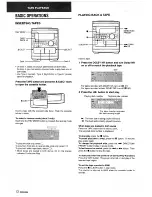 Preview for 14 page of Aiwa CX-NA92 Operating Instructions Manual