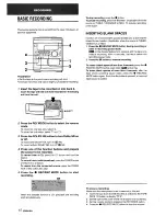 Preview for 16 page of Aiwa CX-NA92 Operating Instructions Manual