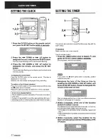 Preview for 22 page of Aiwa CX-NA92 Operating Instructions Manual