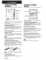 Preview for 24 page of Aiwa CX-NA92 Operating Instructions Manual