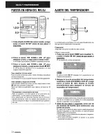 Preview for 48 page of Aiwa CX-NA92 Operating Instructions Manual