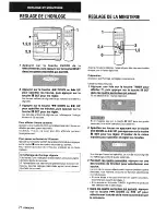 Preview for 74 page of Aiwa CX-NA92 Operating Instructions Manual