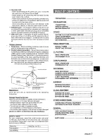 Предварительный просмотр 3 страницы Aiwa CX-NA959 U Operating Instructions Manual