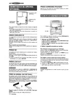 Предварительный просмотр 76 страницы Aiwa CX-NA959 U Operating Instructions Manual