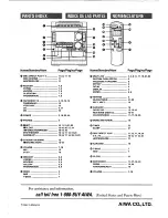 Предварительный просмотр 80 страницы Aiwa CX-NA959 U Operating Instructions Manual