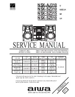 Aiwa CX-NAJ310 Service Manual preview