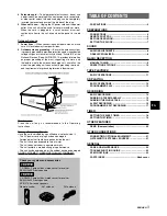 Предварительный просмотр 3 страницы Aiwa CX-NAJ54 Operating Instructions Manual