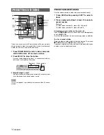 Предварительный просмотр 10 страницы Aiwa CX-NAJ54 Operating Instructions Manual